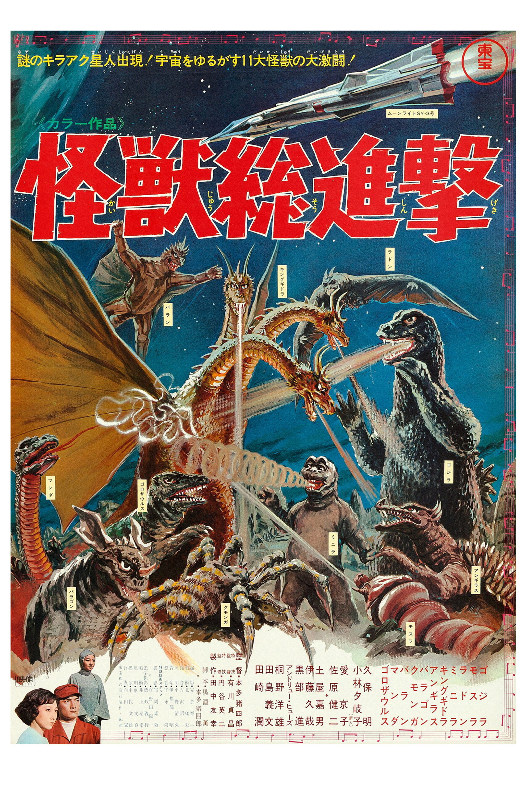 Godzilla Destroy All Monsters ก๊อตซิลล่า ตอน ศึกถล่มเกาะสัตว์ประหลาด (1968)
