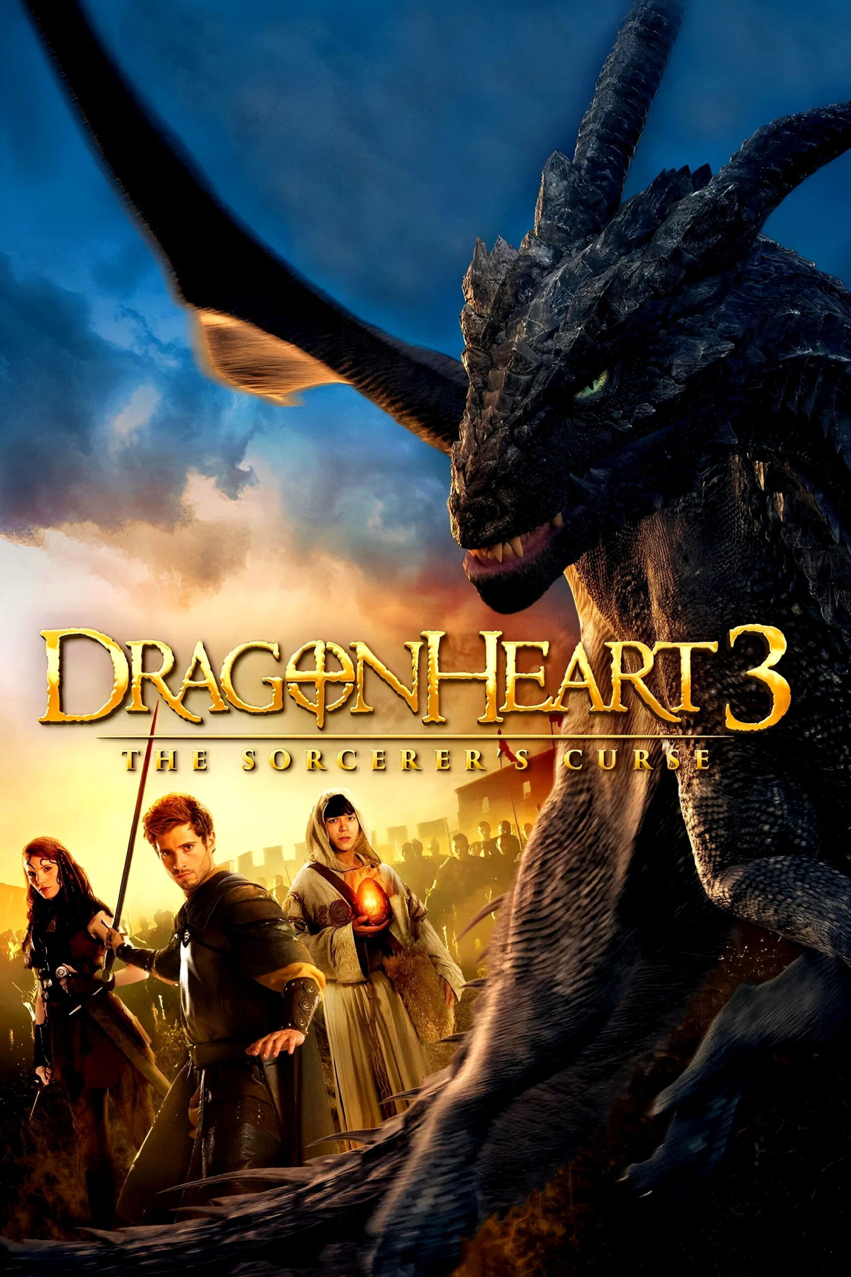 Dragonheart 3 The Sorcerer s Curse ดราก้อนฮาร์ท 3 มังกรไฟผจญภัยล้างคำสาป (2015)