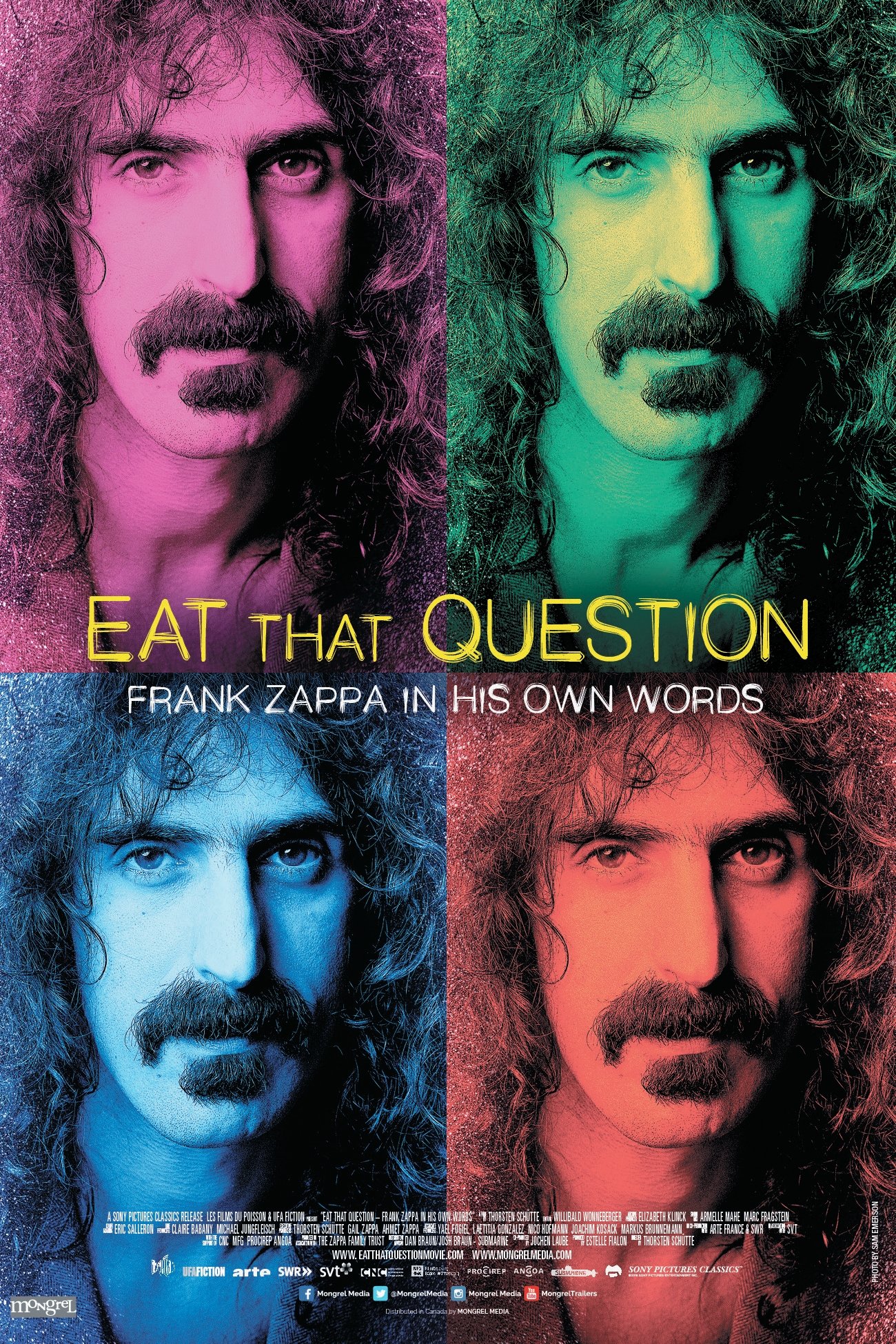 Eat That Question Frank Zappa in His Own Words แฟรงค์ แซปปา ชีวิตข้าซ่าสุดติ่ง (2016)
