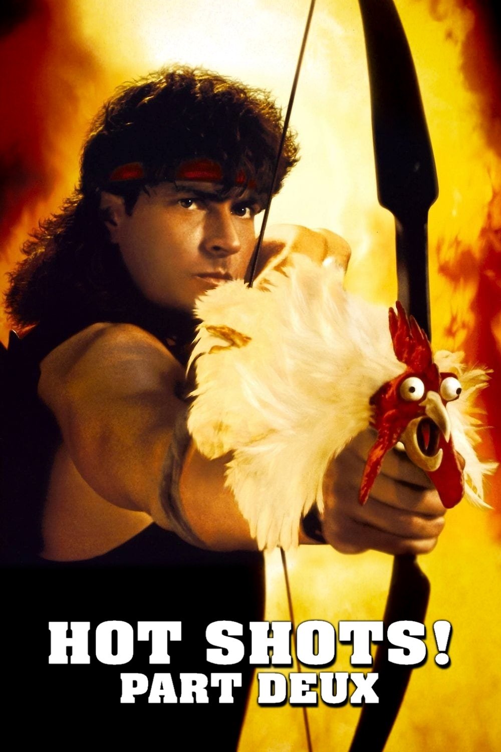 Hot Shots! Part Deux ฮ็อตช็อต 2 เสืออากาศจิตป่วน ตอน นักรบแรมเบอะสมองเลอะ (1993)