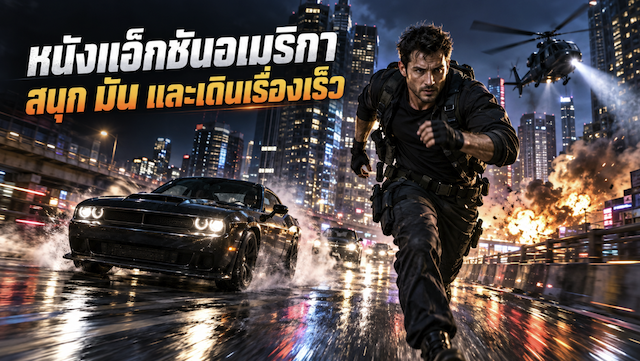 หนังแอ็กชันอเมริกา สนุก มัน และเดินเรื่องเร็ว
